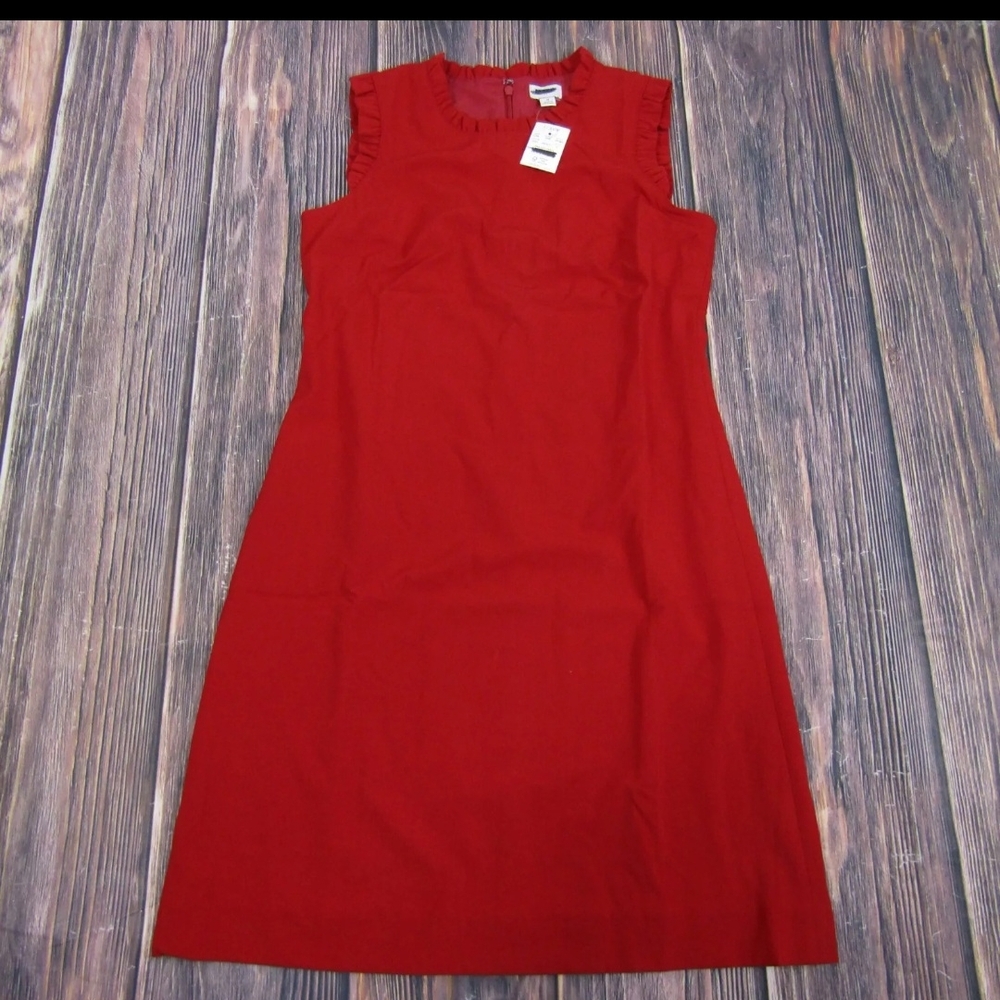 Elegant Red Sleeveless Dress